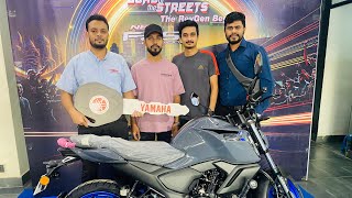 Taking delivery yamaha fzs v4  Yamaha fzs v4  yamaha mt  yamaha R15  motorcycle gallery ctg 🔥 [upl. by Anyd]