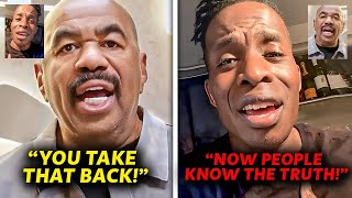 Steve Harvey THREATENS Godfrey For Leaking NEW DISTURBING SECRETS [upl. by Slaby81]