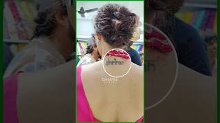 Srihan name tattoo at siri hanumanth neck srihannametatto sirihanumanth celebritynetwork [upl. by Reba81]