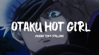 Megan Thee Stallion  Otaku Hot Girl Lyrics Video  Gojo Satoru [upl. by Grigson55]