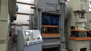 150 TON MINSTER HIGH SPEED PRESS  ALMA 5891 [upl. by Drucill347]