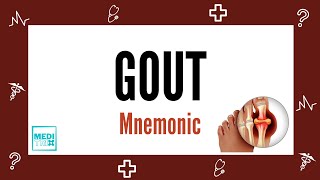 Gout  Mnemonic  Rheumatology  Medi Trix [upl. by Flan]