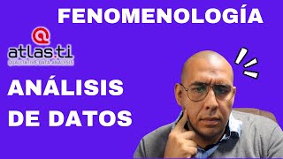 Fenomenología  Taller de análisis de datos con ATLASti [upl. by Ytirehc84]