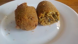 Bami kroketten zelf maken  Bamikroket recept [upl. by Marras]