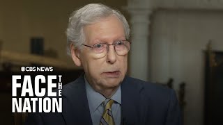 Senate Minority Leader Mitch McConnell on quotFace the Nation with Margaret Brennanquot  full interview [upl. by Ennaylloh936]