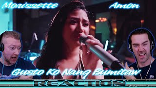 Morissette Amon REACTION Gusto Ko Nang Bumitaw live band performance [upl. by Antonino]