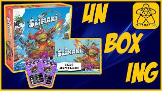 Ślimaki Unboxing  Gra Planszowa  Snails [upl. by Birkle505]