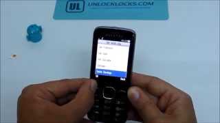 How To Unlock Alcatel One Touch 2007 2007 2007D and 2007X by Unlock Code [upl. by Parrisch]