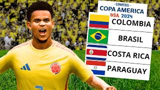 JUEGO LA COPA AMERICA 2024 CON COLOMBIA [upl. by Jerrie531]