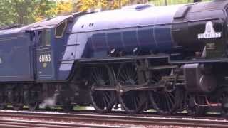 Elizabethan 20130611 A1 Tornado 60163 Kings Cross to Edinburgh [upl. by Susie]