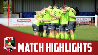 HIGHLIGHTS  Prestatyn Town 10 Gresford Athletic  202324 JD Cymru North [upl. by Wilen]