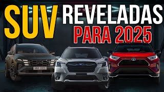 4 NUEVAS MEJORES SUV S para 2025  2026 REVELADAS [upl. by Einnad420]