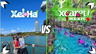 XCARET O XELHA ¿A Cuál te Conviene ir🤷‍♀️  Precios y Actividades ✅ [upl. by Yerrok]