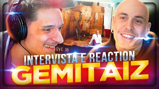 INTERVISTA a GEMITAIZ e REACTION a QVC 10 [upl. by Shantee450]