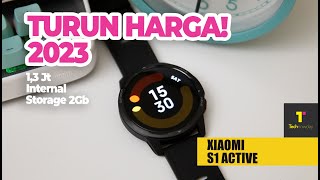 Xiaomi Watch S1 Active di tahun 2023 connect bluetooth headphone [upl. by Genovera]