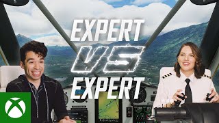 Real Pilot Takes Gamer on a check ride in Microsoft Flight Simulator  Expert VS Expert [upl. by Ostraw]