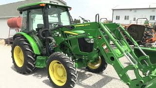 2021 John Deere 5055E Tractor w Cab amp Loader JD Warranty Sharp For Sale by Mast Tractor Sales [upl. by Enyaht]