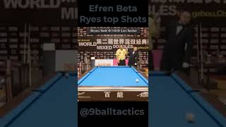 Top 6 Shots 0f Efren Bata Reyes in 9 Ball pool billiards poolball [upl. by Studnia]