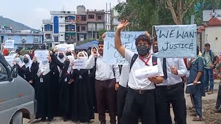 Students of BSC Nursing at GMC Rajouri demand adequate infrastructural facilities [upl. by Ymac]