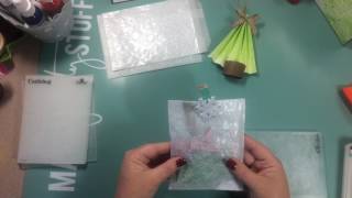 Simply embossed glassine bags  Tutorial  Turtle Creations 4U [upl. by Walli]