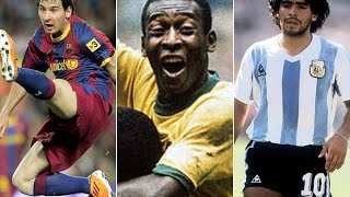 ♦Top 50 Best Footballers of all times HD♦ [upl. by Sprage]