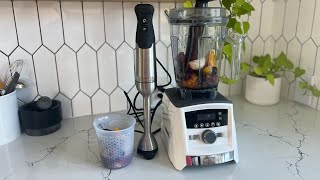 Vitamix 3500 Blender Vs Vitamix Immersion Blender Smoothie Test [upl. by Eerol848]