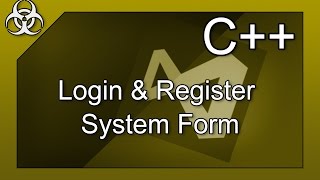 Login System with Registration amp Filestoring amp Filesystem C Tutorial Visual Studio [upl. by Yesnikcm]