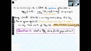 Prof Marco Bertola  Shabat spectra and a minimal Dirichlet energy problem [upl. by Brina]