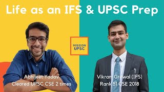 UPSC Prep and Life as an IFS  vgrewal0 IFS 2018 [upl. by Orvah]