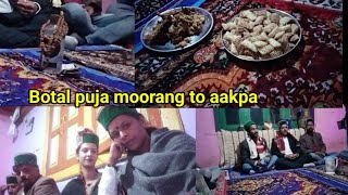 kinnouri culture Botal puja Mangani Moorang to aakpakinnauriculture kinnaur Negi saroj vlogs [upl. by Arenahs195]