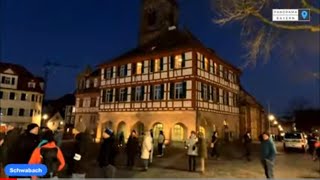 Schwabach bewegt sich  Live von der MontagsDemo in Schwabach [upl. by Sigler418]