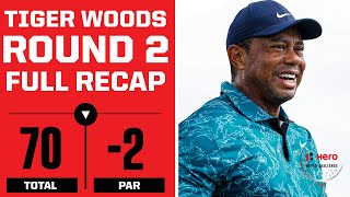 Tiger Woods Shoots 2Under 70 In Round 2 of the Hero World Challenge I FULL RECAP I CBS Sports [upl. by Lsil]