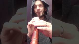 Amazing black rosewood shakuhachi 13 G key harmonyflute shakuhachi [upl. by Brownson467]