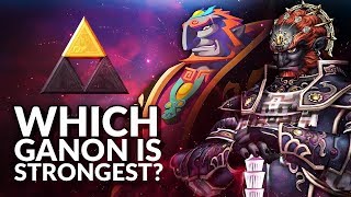 Which Ganondorf is strongest Ranking the Ganons from Legend of Zelda [upl. by Nodmac282]