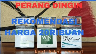 WIN MILD MENTHOL DIPLOMAT MENTHOL DAN RED MILD MENTHOL TIER 2 PUNYA CERITA [upl. by Ezekiel]