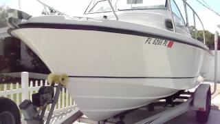 2006 Boston Whaler 205 Conquest in Sarasota FL [upl. by Konikow]