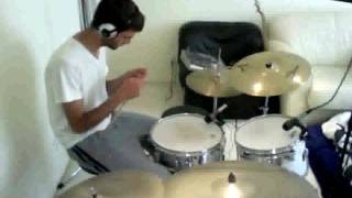 Ragged Wood  Fleet Foxes  Drum Cover 2010 [upl. by Treborsemaj]