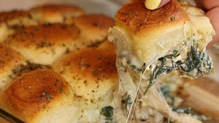 PullApart Spanakopita amp Chicken Sliders [upl. by Marcile853]