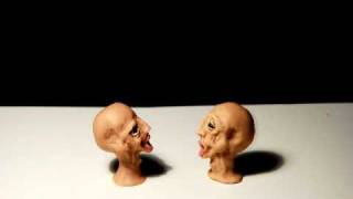 Stop motion animation Claymation Faces  By Guldies [upl. by Ttevy]