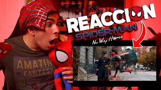 ¡REACCION AL TRAILER DE SPIDERMAN NO WAY HOME  Caja de Películas [upl. by Donough]