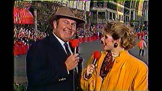 1990 Macys Thanksgiving Day Parade on WLUK TV 11 with commercials [upl. by Airdnazxela957]