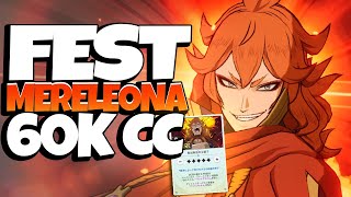 1 MILLION NUKE GREEN FESTIVAL MERELEONA IS REALLY GOOD FOR PVE amp PVP  Black Clover Mobile [upl. by Earley]