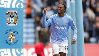 Coventry City v Luton Town  Sky Bet Championship 2425 🏆  Match Highlights 🎞️ [upl. by Rochester]