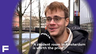 Is een studentenkamer nog te betalen ‘Amsterdam wordt een stad voor de rijken’ [upl. by Ardnazxela876]