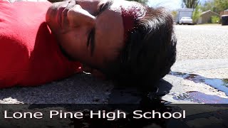 Lone Pine High School  Mock Crash [upl. by Ardnayek]