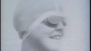 gertrude ederle swims english chanel 1926 [upl. by Philana]