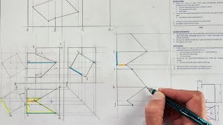 EASIEST STEPS to draw an Interpenetration and Development  HSE  Page 72  Grade 12 [upl. by Michele]