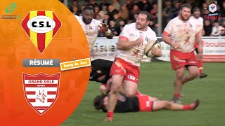 RESUME Cercle Sportif Lédonien à GRAND DOLE RUGBY [upl. by Atiuqihs]