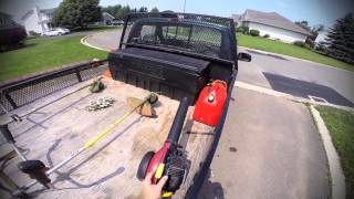 Lawn Care Setup Truck Trailer ZeroTurn Trimmers etc [upl. by Ellirpa]