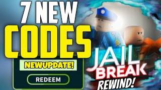 NEW ALL WORKING CODES FOR JAILBREAK IN 2024  ROBLOX JAILBREAK CODES  CODES FOR JAILBREAK [upl. by Steinway]